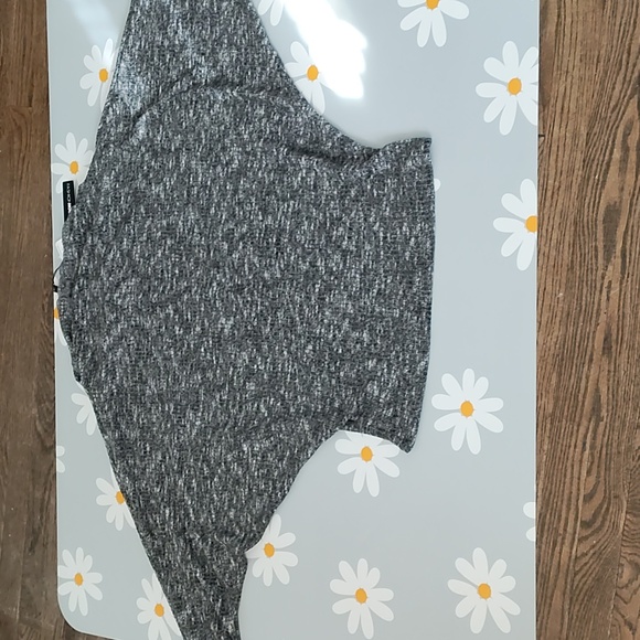 Fashion Nova brand new with tags charcoal and white 2 piece sweater set - Picture 2 of 5